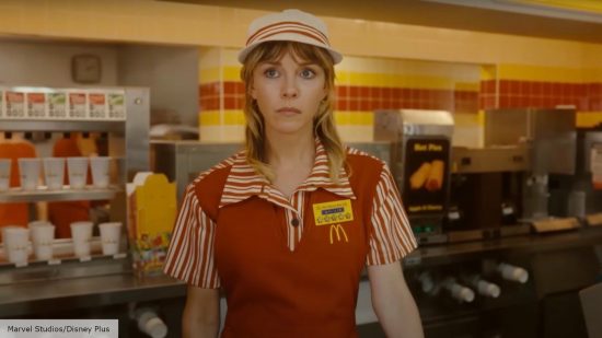 Syllvie working in a BRoxton McDonalds in Loki season 2