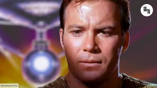 William Shatner as James T Kirk in Star Trek TOS episode Mirror, Mirror