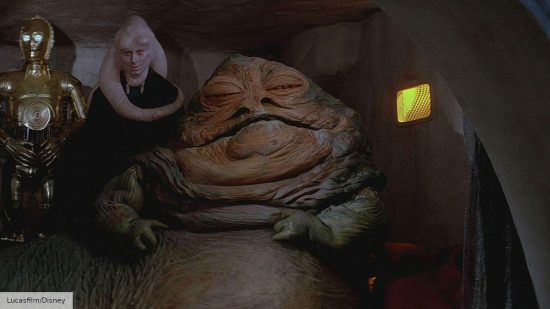 Jabba the Hutt in Star Wars: Return of the Jedi