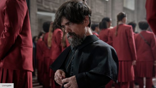 Hunger Games fandom is “still alive”’ says director Francis Lawrence: Peter Dinklage as Dean Highbottom