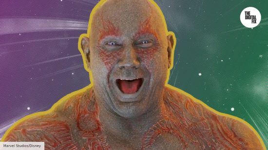 Dave Bautista as Drax in Guardians of the Galaxy Vol 2