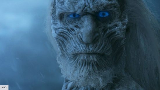 A White Walker in Game of Thrones