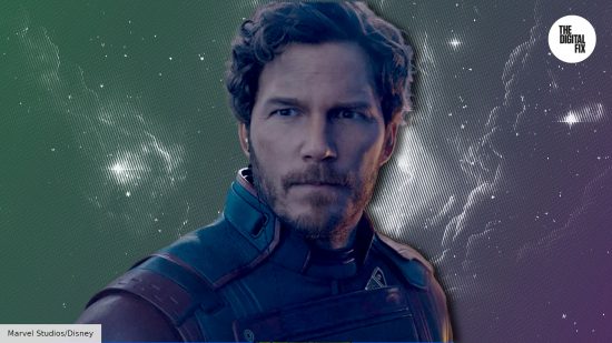 Chris Pratt as Peter Quill in Guardians of the Galaxy Vol 3