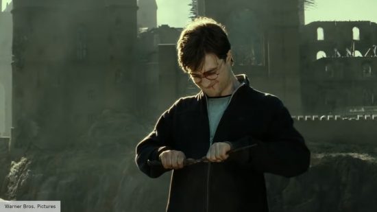Harry Potter snapped the Elder Wand at the end of Deathly Hallows Part 2
