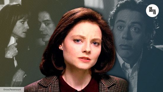 Jodie Foster in Silence of the Lambs, with Holly Hunter and Robert Downey Jr from Home for the Holidays