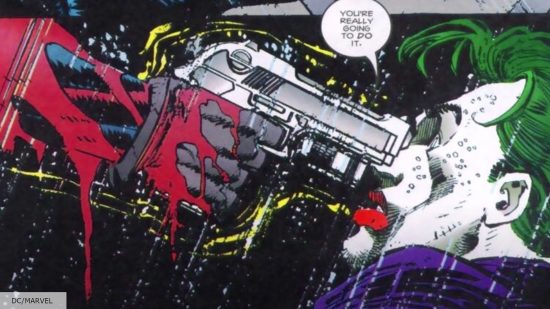 Joker in Batman/Punisher: Deadly Knights