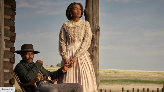 Lawmen: Bass Reeves review: David Oyelowo as Bass Reeves and Lauren E. Banks as Jennie Reeves