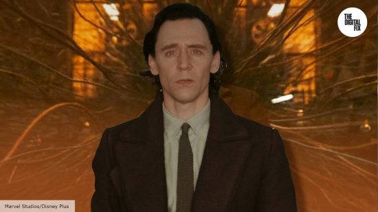 Tom Hiddleston stands in the destruction of his universe from Loki season 2 episode 5