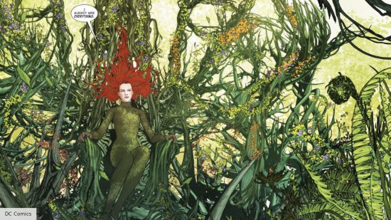 Poison Ivy explained: Poison Ivy in the Green in the comic book