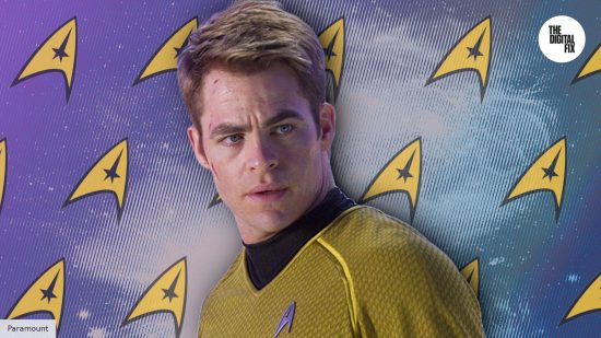 Chris Pine as James Kirk in Star Trek