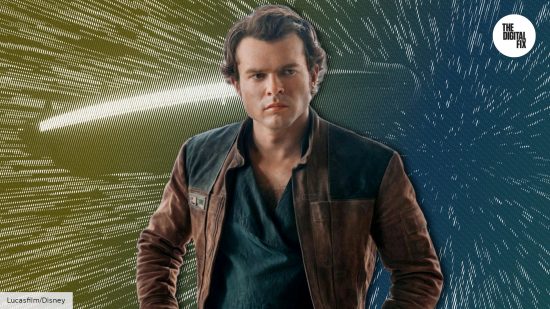 Alden Ehrenreich as Han Solo in Solo: A Star Wars Story