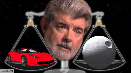The Death Star cost more than Star Wars creator George Lucas's Ferrari