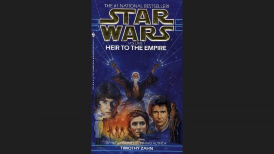 Star Wars Thrawn trilogy Heir to the Empire book cover.