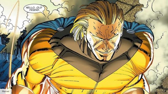 Who is Sentry? The MCU hero explained: Sentry with dialog in comic book