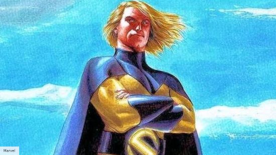 Who is Sentry? The MCU hero explained: Sentry with his arms crossed