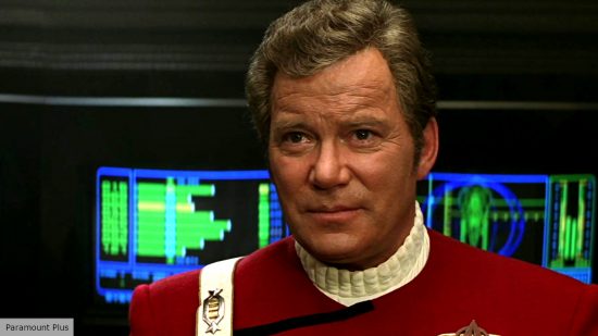 William Shatner as Kirk in Generations