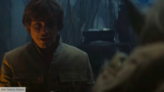 Luke at Dagobah in Star Wars