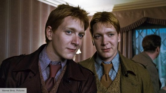 Fred and George Weasley in the Harry Potter movies