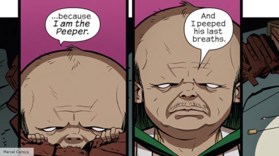 The Peeper showed up in a new Howard the Duck Marvel comic