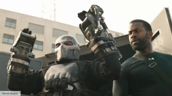 Thanos actor Damion Poitier made his other MCU appearance in Captain America Civil War