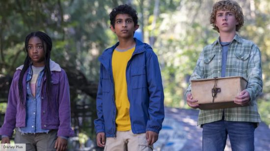 Percy Jackson review: Annabeth, Grover and Percy leaving Camp-Half Blood to go on a quest 