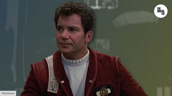 William Shatner as James T. Kirk in Star Trek 5