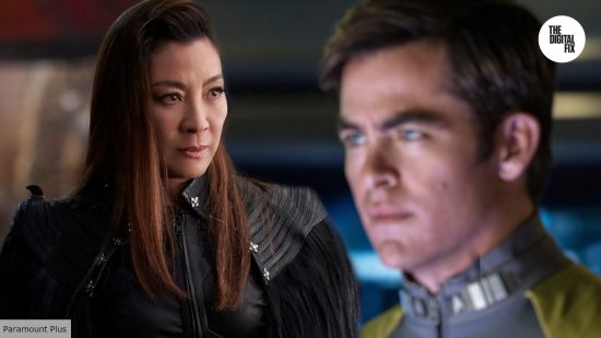 Michelle Yeoh and Chris Pine in Star Trek