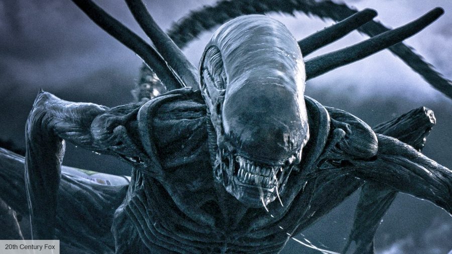 Alien timeline: The xenomorph sneers in Alien: Covenant 