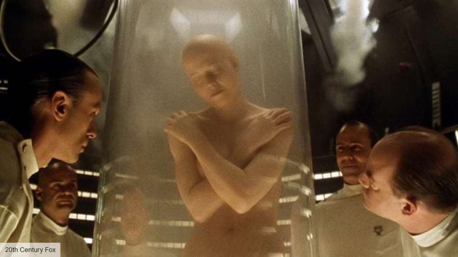 Alien timeline: Ripley in a tube in Alien: Resurrection 
