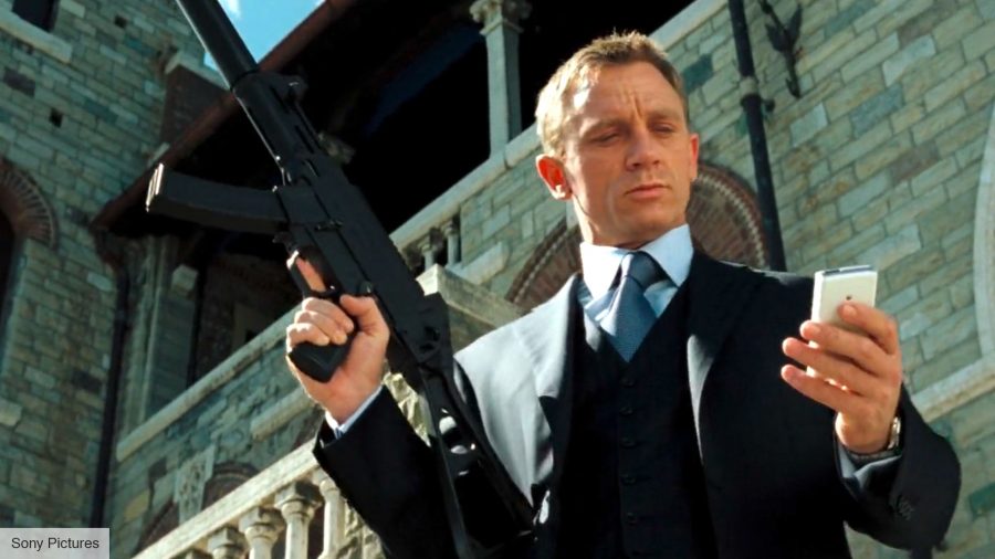 James Bond movies in order: Daniel Craig as James Bond In Casino Royale 