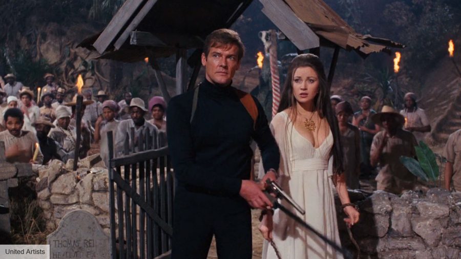 James Bond movies in order: Roger Moore as James Bond in Live and Let Die