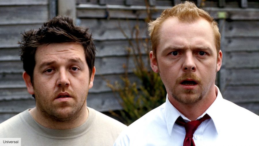 best comedy movies: Simon Pegg as Shaun, Nick Frost as Ed in Shaun of the Dead