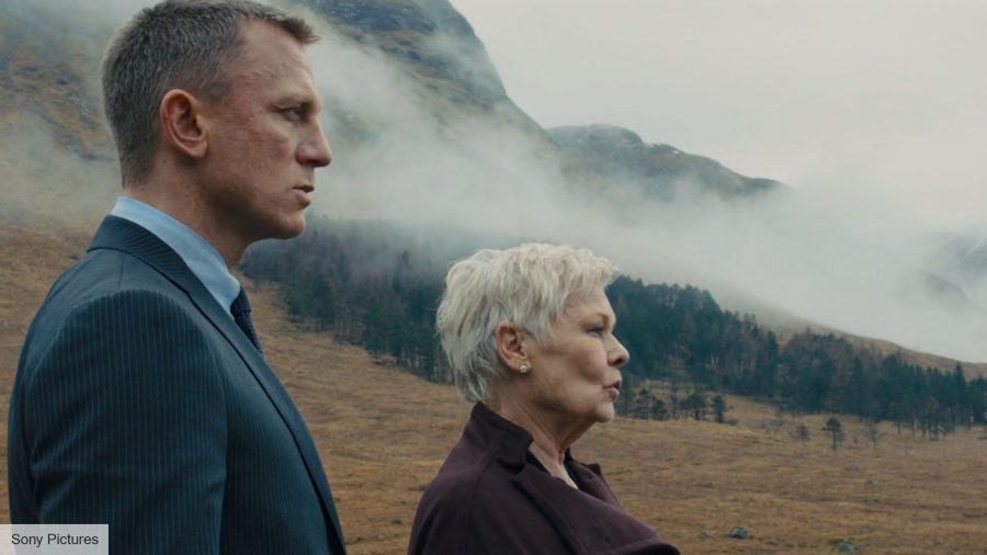 James Bond movie in order: Daniel Craig as James Bond and Judi Dench as M in Skyfall