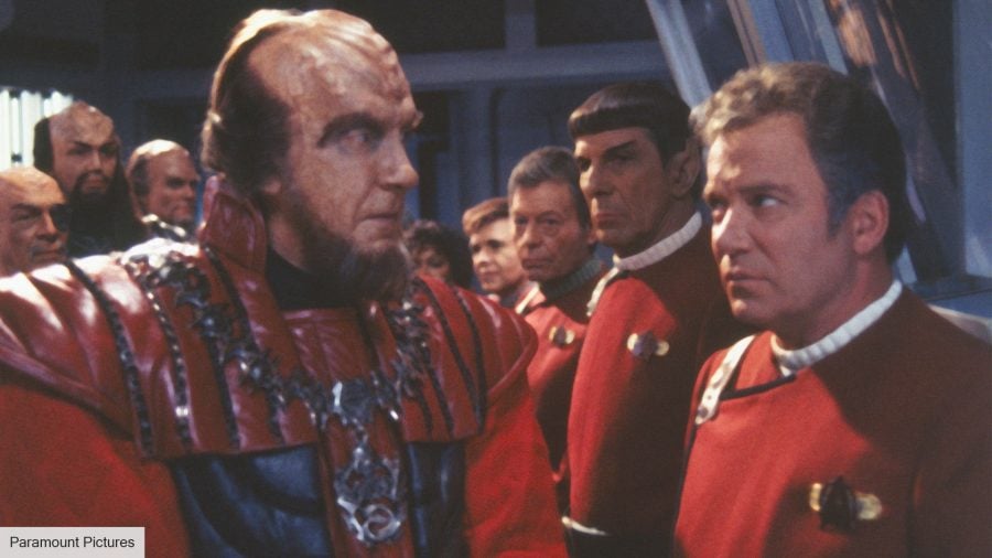 Star Trek Timeline: William Shatner as Captain Kirk in The Undiscovered Country