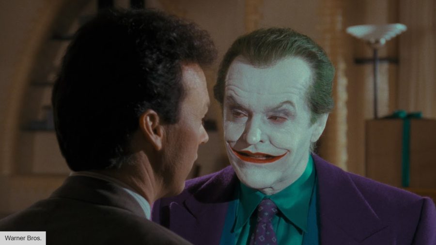 Bruce Wayne faces The Joker