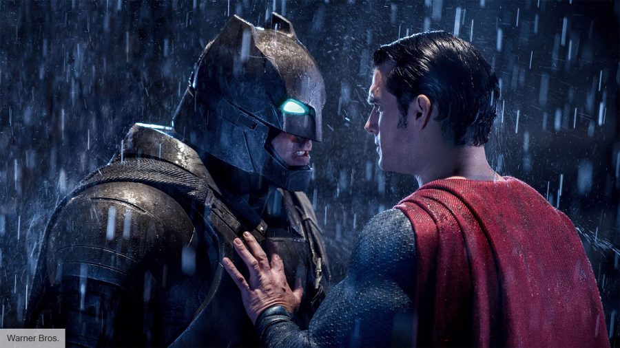 DC movies in order: Ben Affleck as Batman and Henry Cavill as Superman in Batman v Superman: Dawn of Justice