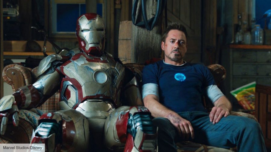 Marvel movies in order: Robert Downey Jr as Tony Stark in Iron Man 3
