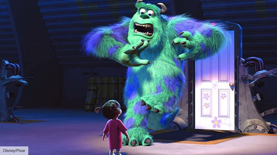 The best Pixar movies: Boo and Sully in Monsters Inc.