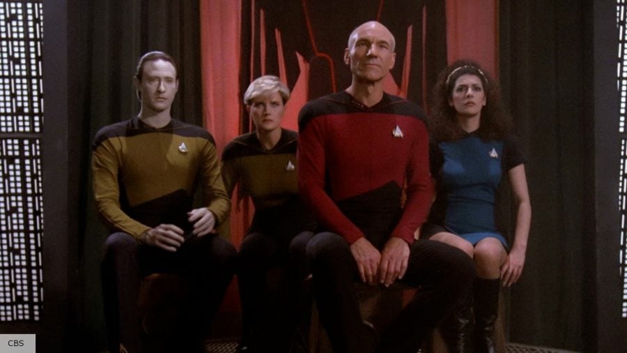 Star Trek Timeline: Patrick Stewart as Jean-Luc Picard in Star Trek The Next Generation