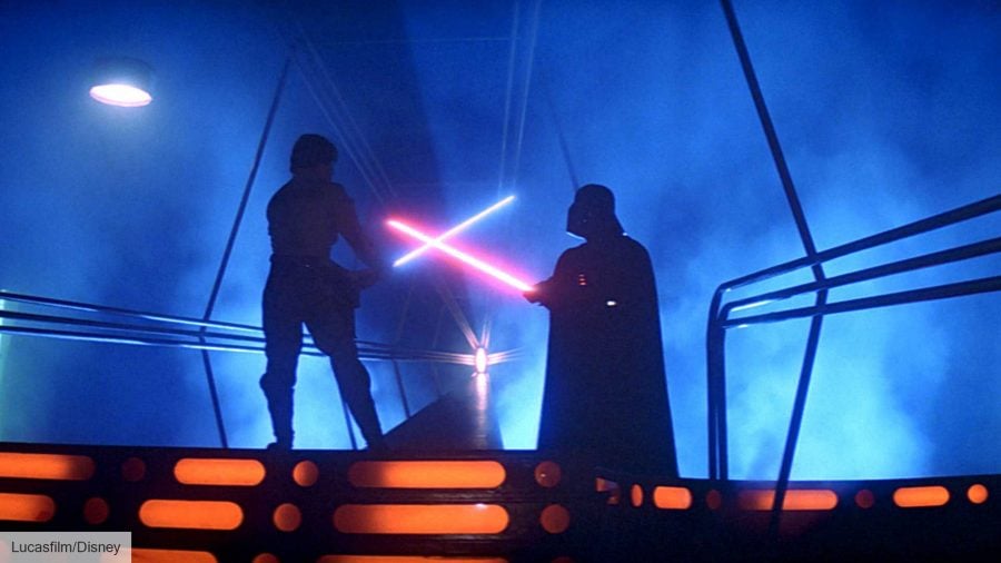 Best movies of all time: Luke Skywalker faces Darth Vader in The Empire Strikes Back