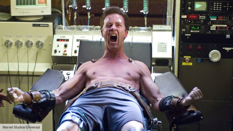 Marvel movies in order: Edward Norton as Bruce Banner in The Incredible Hulk