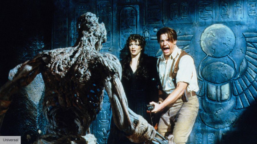 Best action movies: Brendan Fraser and Rachel Weisz in The Mummy