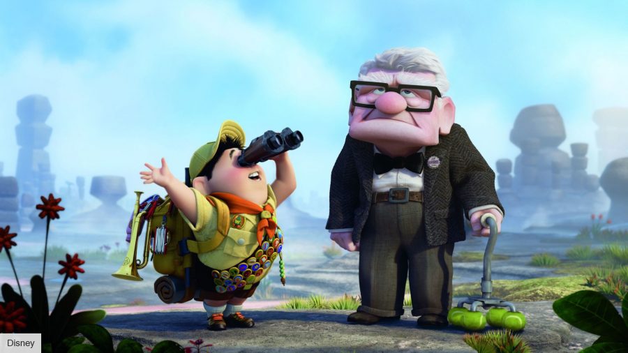 Best Pixar movies: Carl and Russell in Up