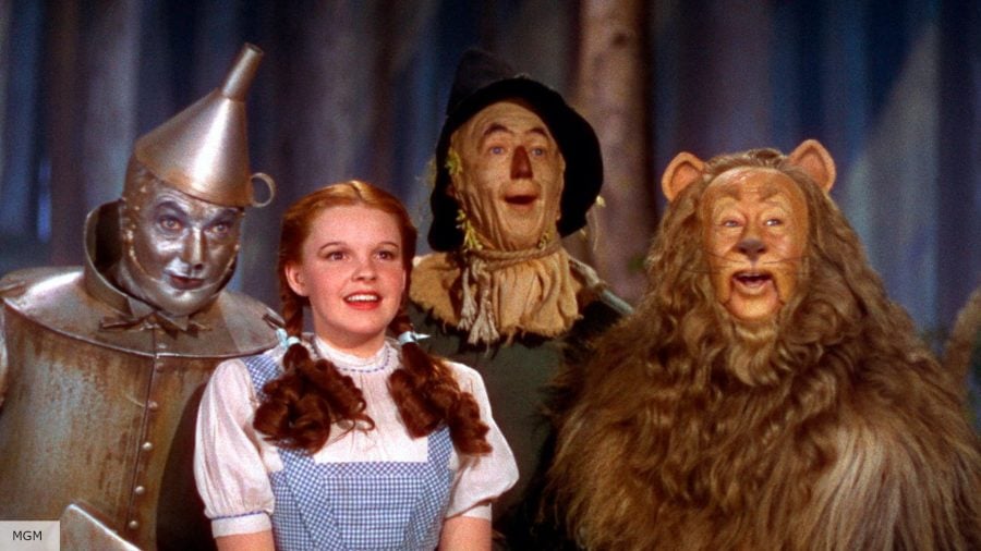 Best fantasy movies: Judy Garland and the cast of The Wizard of Oz 