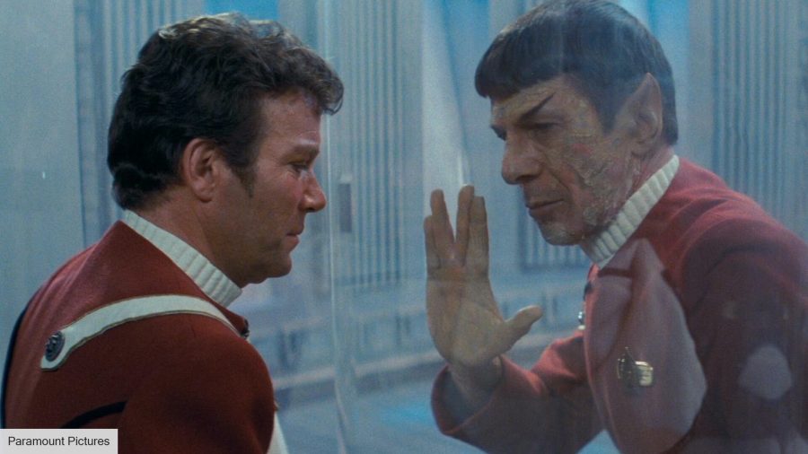 Best science fiction movies: Kirk and Spock in Star Trek: The Wrath of Khan 