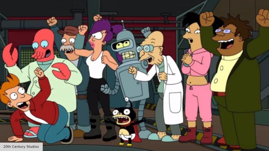 Best sci-f series: The cast of Futurama