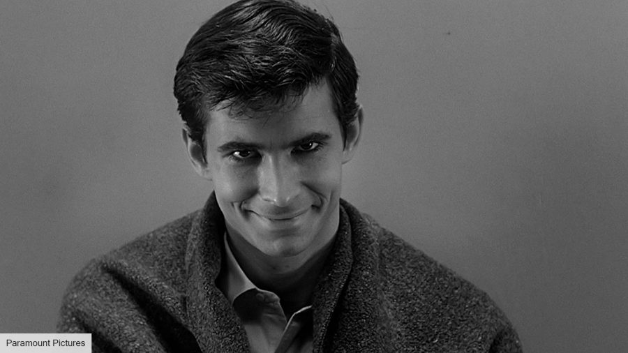 Best Thriller Movies: Anthony Perkins as Norman Bates in Psycho