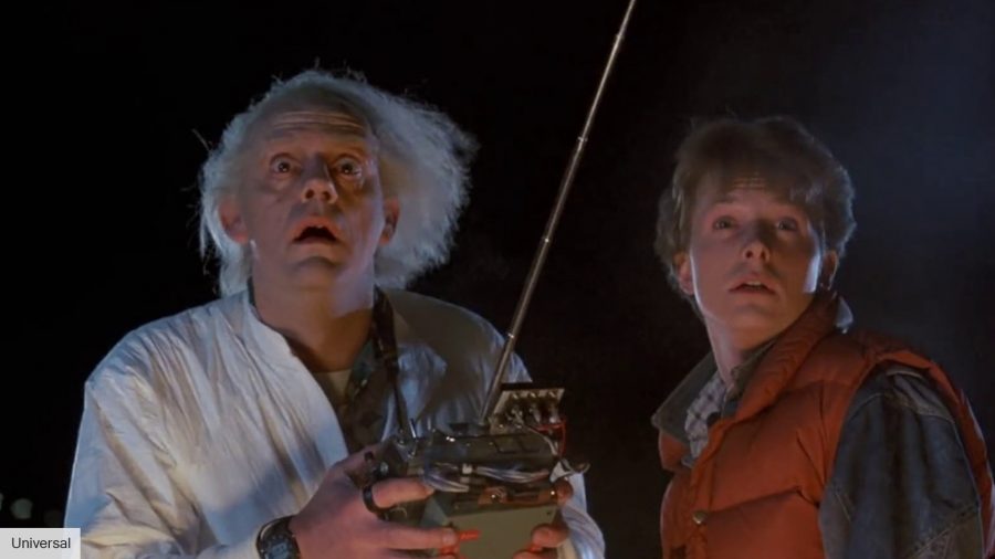 Best 80s Movies: Christopher Lloyd and Michael J. Fox in Back to the Future