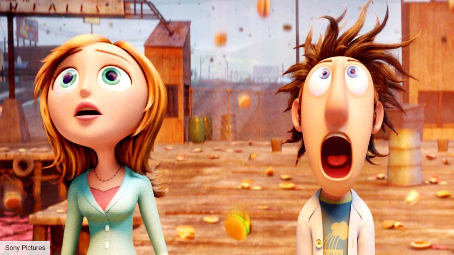 Best kids movies: The cast of Cloudy with a Chance of Meatballs