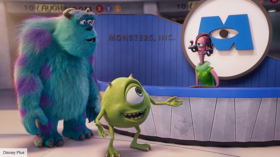 Mike and Sully in Monsters at Work 